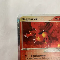 Pokemon TCG Magmar EX Ruby and Sapphire Holo Ultra Rare Card 100/109 - Image 4