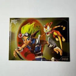 Jak and Daxter Precursor Legacy Silver Foil Trading Card Limited Run Games - Image 1