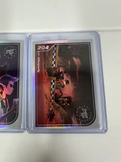 Afterparty Limited Run Games Silver Trading Card #204 #205 New No Creases Tears - Image 2