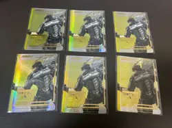 My Hero Academia Original Art Exhibition All Might 6-Card Set Collection Card - Image 1