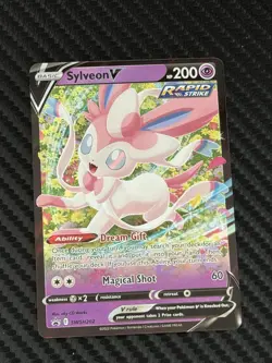 Sylveon V SWSH202 SWSH: Sword & Shield Promo Cards Holo - Image 1