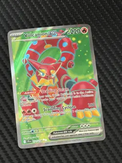 Volcanion ex 171/159 Journey Together Full Art Ultra Rare Holo Pokemon Card NM - Image 1