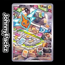 Rotom 197/182 - 2025 Destined Rivals Illustration Rare Holo - Pokemon Card (NM) - Image 1