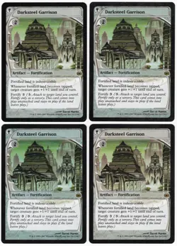 Darksteel Garrison x4 4x 2007 Future Sight PLAYSET Rare Artifact MTG SP - NM AZ1 - Image 1