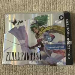 Magic the Gathering MTG Final Fantasy Collector Booster Box Factory Sealed - NEW - Image 1