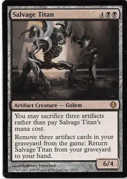Salvage Titan *Rare* Magic MtG x1 Shards of Alara SP - Image 1