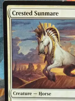 MTG Crested Sunmare - Hour of Devastation LP/Reg English - Image 2