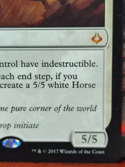 MTG Crested Sunmare - Hour of Devastation LP/Reg English - Image 5