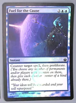 Fuel for the Cause - Foil - 25 - Mirrodin Besieged (MBS) MTG LP - Image 1