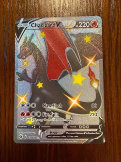 Pokemon TCG SWSH Champion's Path Secret Rare Charizard V 079/073 - Image 1