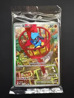 Riolu (SEALED) 010 Pokemon Center Mega Evolutions Elite Trainer Box Promo (NM) - Image 1