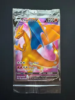 Charizard V (SEALED) SWSH050 Pokemon SWSH Black Star Promo ETB Full Art 2020 - Image 1