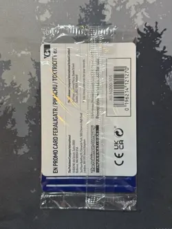 Pokemon TCG Illustration Contest 2024 Sealed Pack Feraligatr Pikachu Toxtricity - Image 2