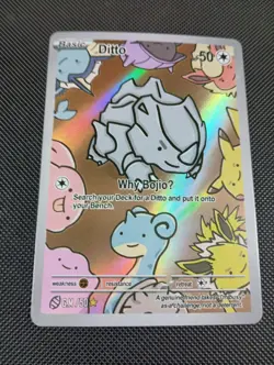 After Skool Hobby Ditto Rhyhorn 50 Series 2 Holo Pokemon Fan Art Genetic Mystery - Image 1