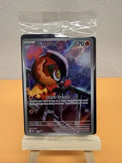 Charcadet #22 Black Star Promo Sealed Phantasmal Flames Pokemon - Image 1