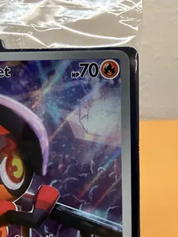 Charcadet #22 Black Star Promo Sealed Phantasmal Flames Pokemon - Image 3