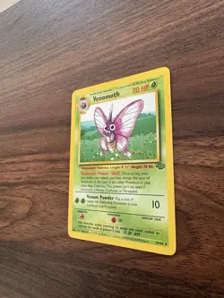 Pokemon TCG Jungle Set Venomoth Unlimited #29/64 Non Holo Rare 1999 WOTC VTG NM - Image 4