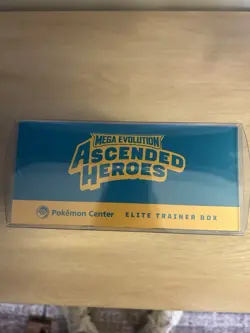 2x Ascended Heroes Pokemon Center Elite Trainer Boxes in Protective Case IN HAND - Image 3