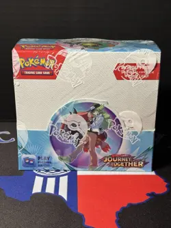 Pokemon TCG: Journey Together ENHANCED Factory Sealed Booster Box - Image 1