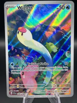 Pokemon TCG Wiglett 206/198 Sv01: Scarlet & Violet Base Set - Image 1
