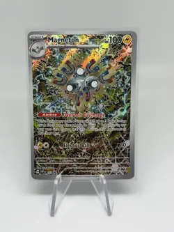 Magneton SVP 159 Scarlet & Violet Promo Full Art Holo Pokemon NM - Image 1