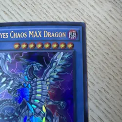 Yugioh Blue-Eyes Chaos MAX Dragon MVP1-ENS04 Secret Rare 1st Ed NM - Image 3