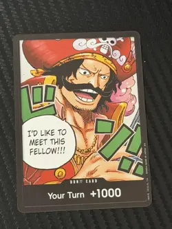 DON!! Card [GOL.D.ROGER] OP-13 Carrying on His Will Alt art Foil One Piece TCG - Image 1
