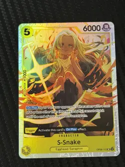 S-Snake OP08-112 (Super Rare) Two Legends ONE PIECE TCG NM English - Image 1