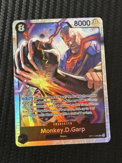 Monkey.D.Garp OP11-095 SR One Piece TCG: A Fist of Divine Speed English NM - Image 1