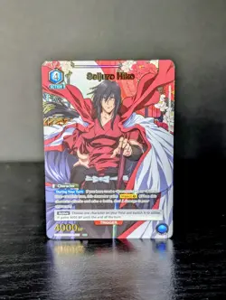 2025 Union Arena TCG - Rurouni Kenshin UE11BT UC Star Seijuro Hiko #RNK-1-007 - Image 1