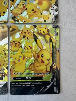 Pikachu V Union Full Set SWSH139 SWSH140 SWSH141 SWSH142 Promo Pokemon Cards TCG - Image 5