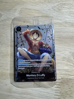 One Piece Card Game Monkey.D.Luffy P-075 - Image 1