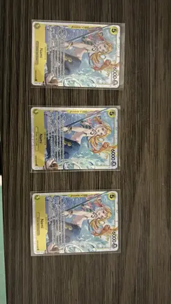 One Piece Nami SR EB03-053 (Super Playable Card) 3-pack NM - Image 1