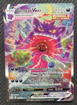 Gengar VMAX Alternate Art Secret 271/264 Pokemon Card Swsh08: Fusion Strike - Image 1