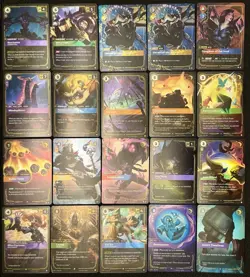 Riftbound League of Legends TCG 20 Card Lot - Overnumbered/Epic/Rare - Image 1