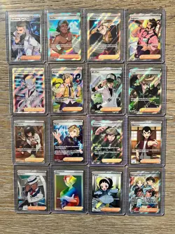 Pokemon TCG Card Lot #3 - 16 Card Lot - Full Art Trainers - Multiple Sets - Image 1