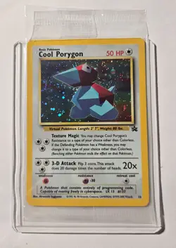 Pokemon TCG Card - Cool Porygon Promo Black Star #15 (NEW, SEALED!!) - Image 1