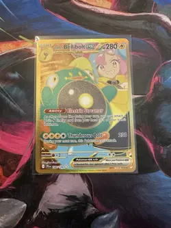 Iono's Bellibolt EX Sir 188/159 SV09 Holo Pokemon TCG Card Journey Together - Image 1