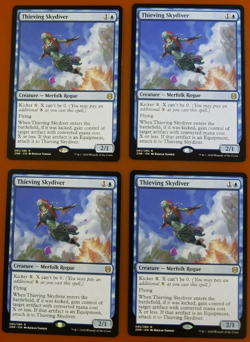 4x Thieving Skydiver | Zendikar Rising | MTG Magic Cards pack fresh edh playset - Image 1