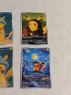6 Pokemon x Van Gogh Black Star Promo ACG Art Card - read description - Image 4