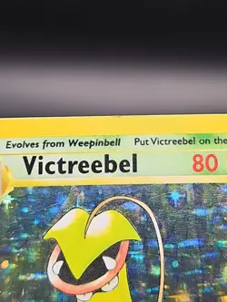 Pokemon Victreebel 14/64 Jungle Holofoil No Symbol Misprint Error Card MP - Image 3