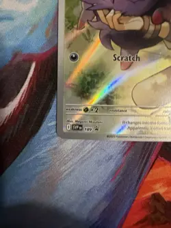 N's Zorua 189 Sv: Scarlet & Violet Promo Card LP Illustration Rare - Image 5