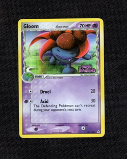 GLOOM - 42/110 - EX HOLON PHANTOMS - REVERSE HOLO STAMP - POKEMON CARD MP - Image 1