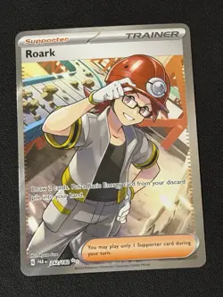 Roark 242/182 Paradox Rift Full Art Ultra Rare NM Pokemon Card - Image 1