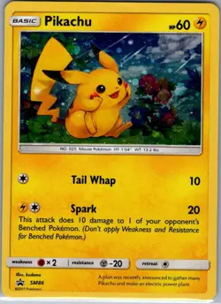 Pikachu - SM86 Holo SM Promos - Pokemon Card - NM - Image 1