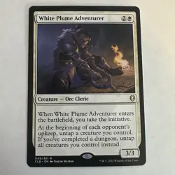 White Plume Adventurer Commander Legends: Battle for Baldur's Gate NM MTG Magic - Image 1