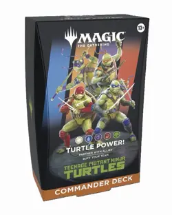 Commander Deck "Turtle Power" Teenage Mutant Ninja Turtles TMT MTG PRESALE 2/27 - Image 1