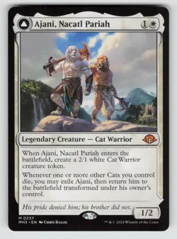 Ajani, Nacatl Pariah *Non-Foil* MH3 237 NM - Image 1