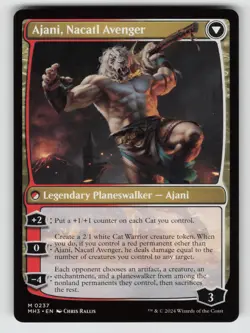 Ajani, Nacatl Pariah *Non-Foil* MH3 237 NM - Image 2
