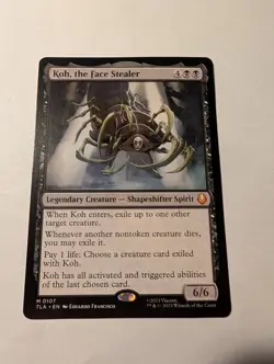 Koh, the Face Stealer #107 M Non- Foil NEW MTG TLA - Image 1